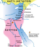 Karte Ägypten