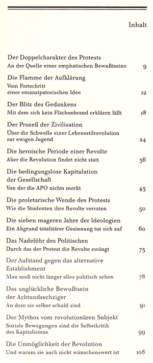 Inhalt von "Die Tränen der Revolution"